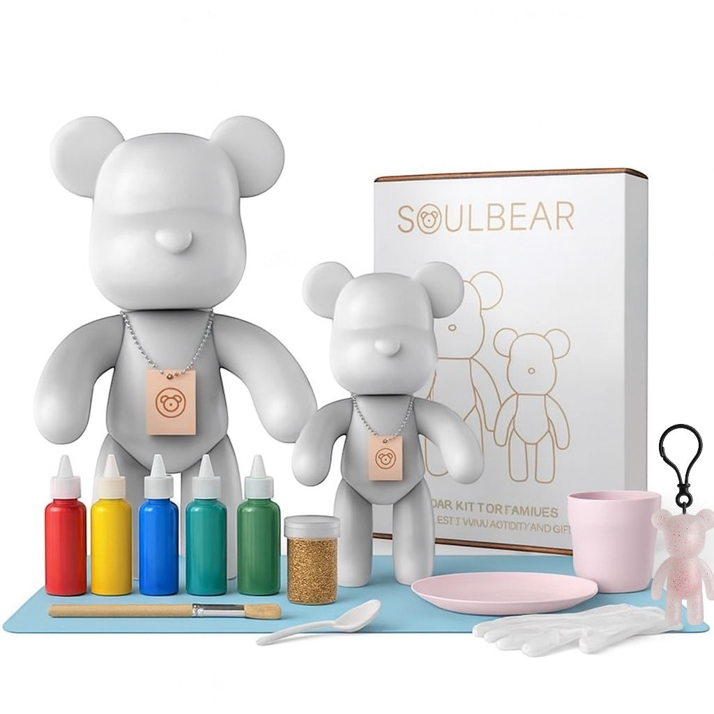 SoulBear Mini Pastell-Kit – Kreativer Spaß für die ganze Familie