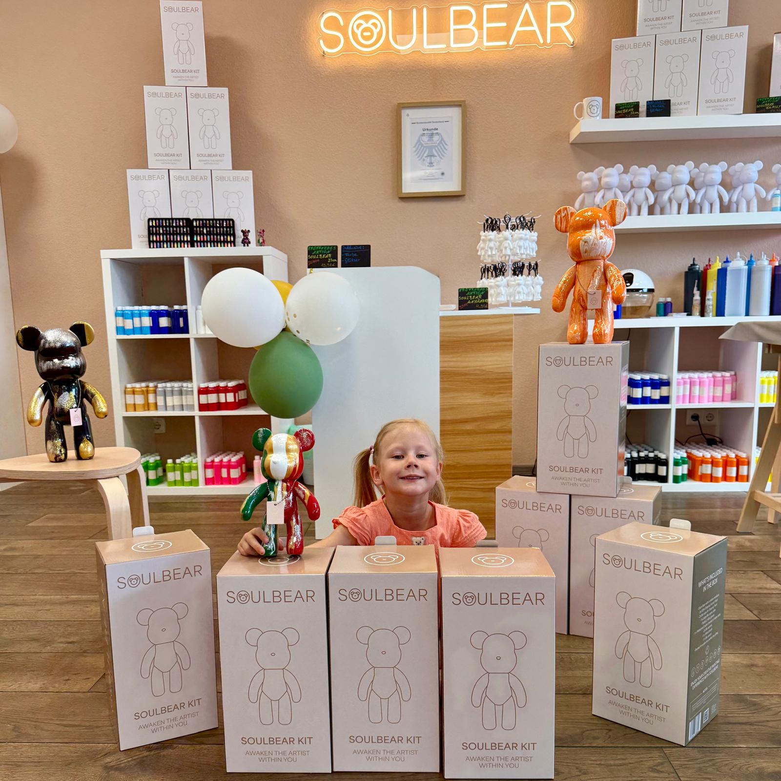 Soulbear Studio Mechernich-Kommern Geschäft für kreative Pouring Art Soulbear