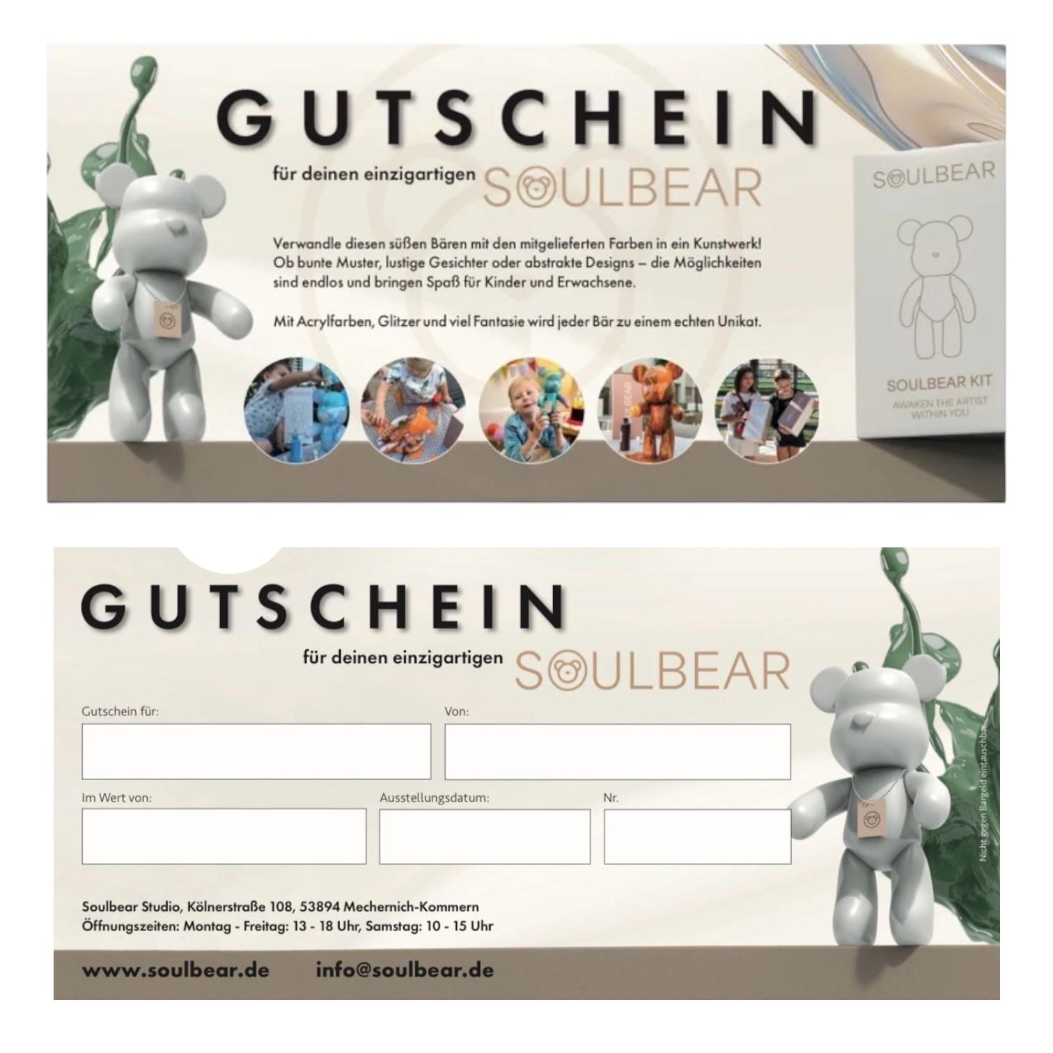 SOULBEAR Gutscheine