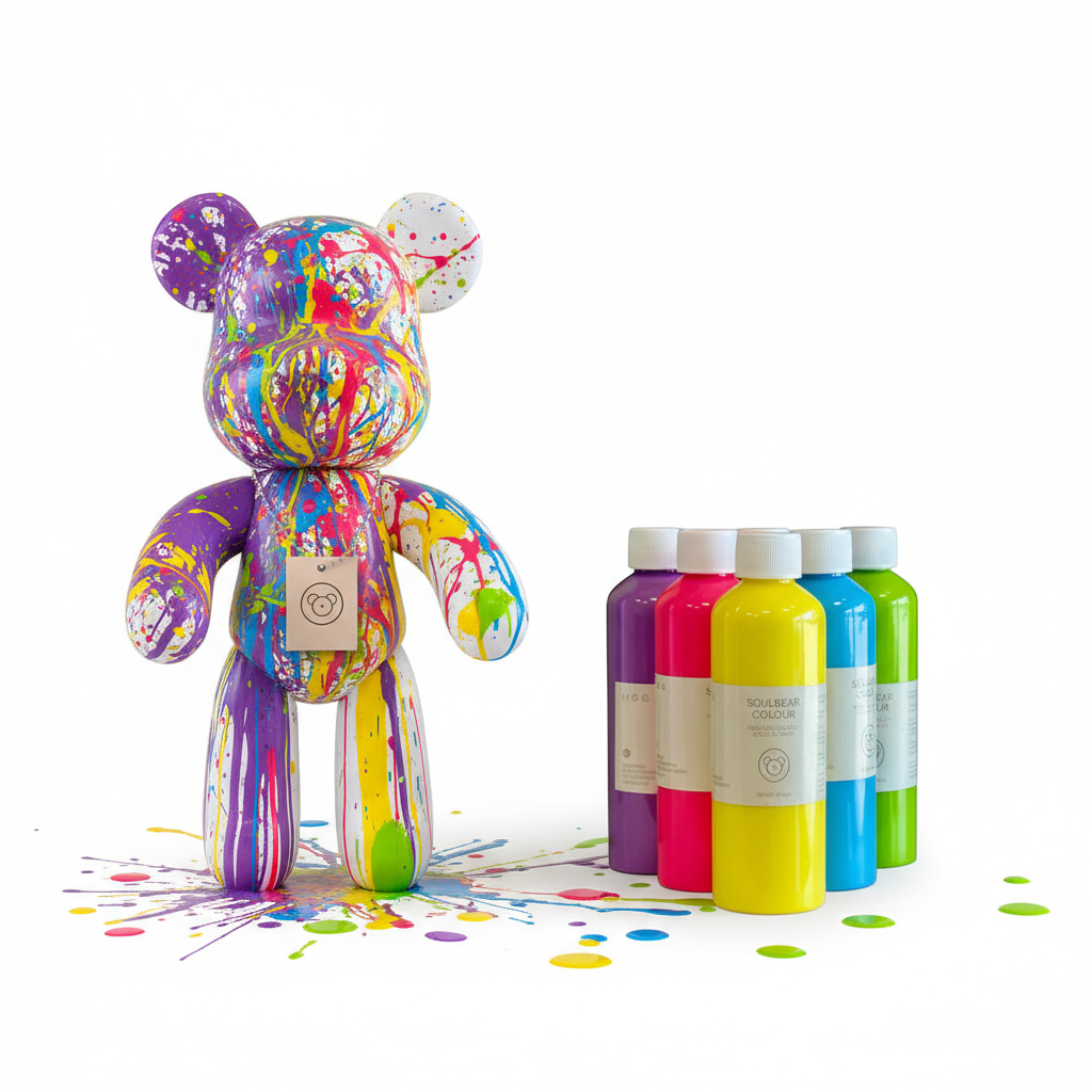 🎨 SoulBear Acrylfarben – Einzelfarben für kreative SoulBears
