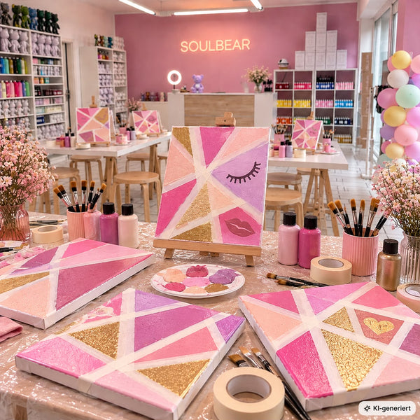 Drink & Paint – Leinwand Workshop 🎨✨