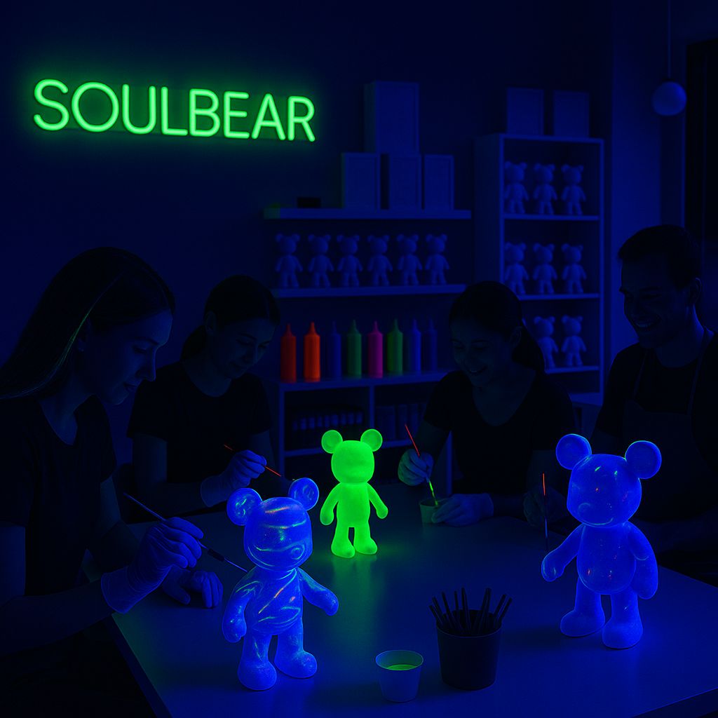 SOULBEAR Glow in the Dark – Kreativer Abend