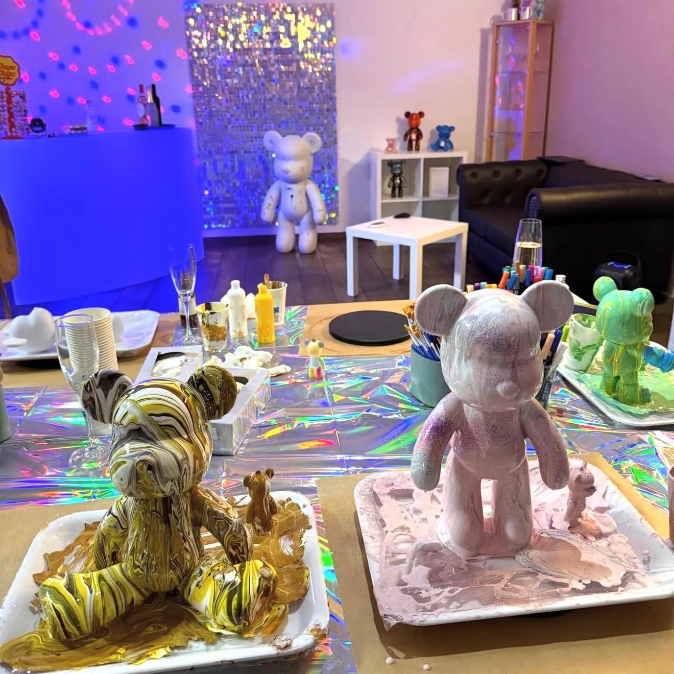 🥂 SOULBEAR Drink & Paint im Studio